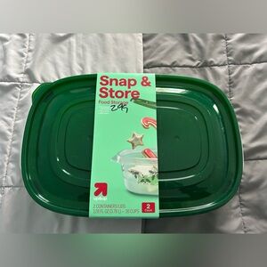 up&up Snap & Store Food Storage Containers with Lids